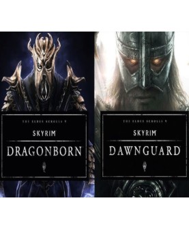 The Elder Scrolls V: Skyrim - Dawnguard + Dragonborn Bundle DLC Steam Key GLOBAL
